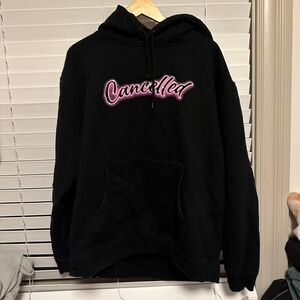 Cancelled Women's Black Hoodie